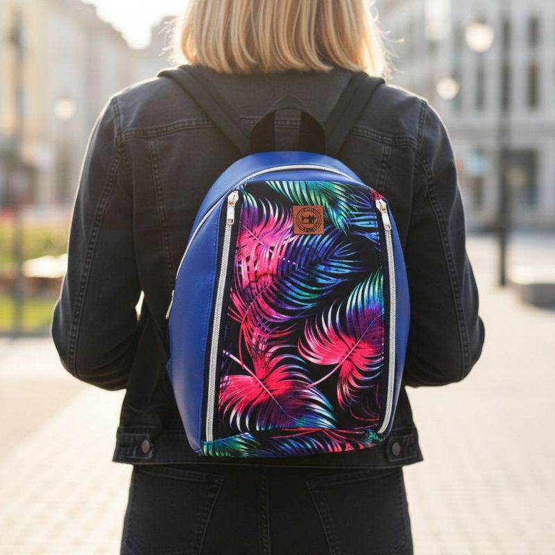 Mały Plecak Młodzieżowy Kolorowe Monstery