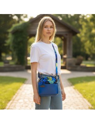 Torebka Abstrakcja Pouring Mała Sakiewka