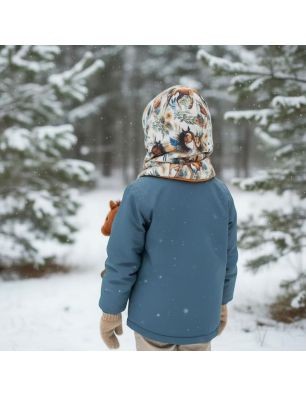 Szycie z pasją|Komino kaptur dziecięcy - Konie|Komino-kaptury|SZYCIE Z PASJĄ