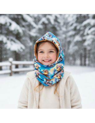 Komino kaptur dziecięcy - Kapibary