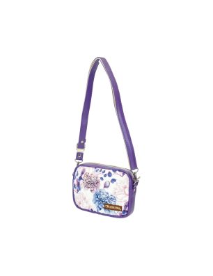Mała torebka handmade na długim pasku – zdjęcie całości
