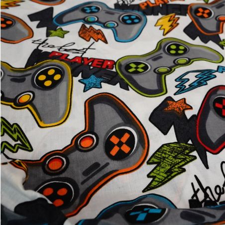 Bawełniany Worek do Przedszkola – Gamepad dla Gracza