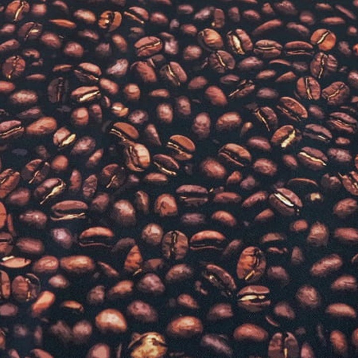 Materiał Wodoodporny - Kawa duża