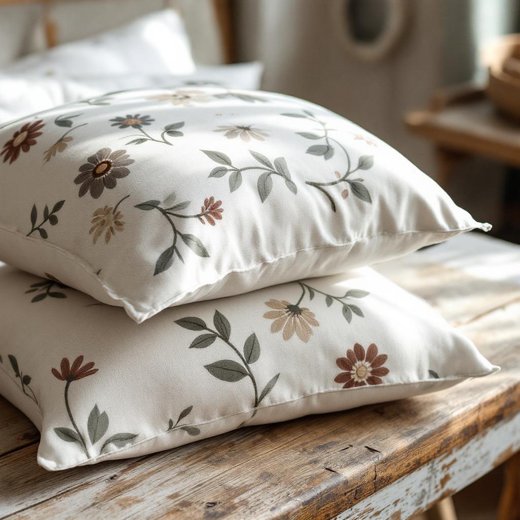 Poszewki bawełniane handmade – ręcznie szyte w Polsce