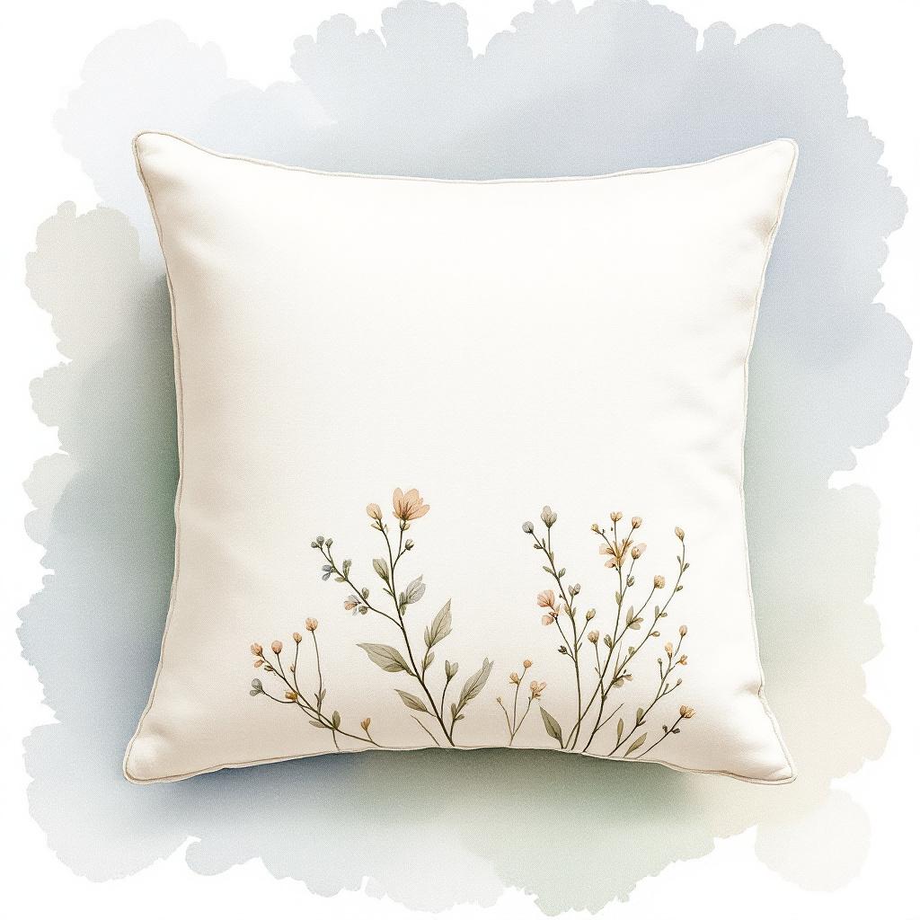 Bawełniane poszewki dekoracyjne handmade